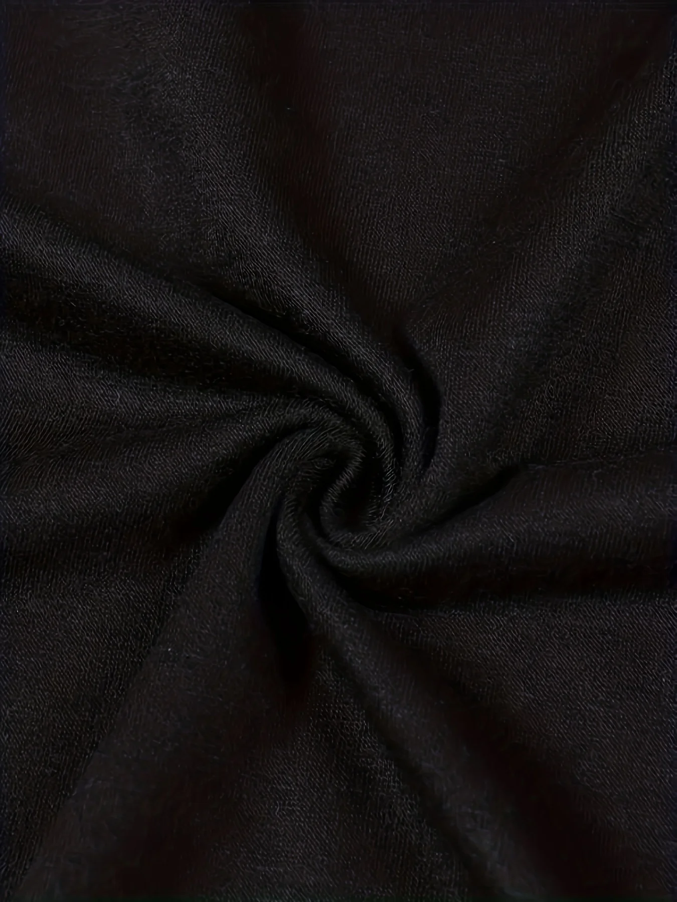 100% Cotton Women's Casual Long Sleeve Round Neck T-Shirt Black Floral Print Spring Fall Winter Ladies T Shirts - Image 4