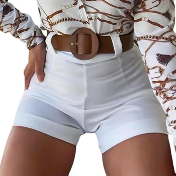 New Elegant High Waist Solid Slim Chic Hot Bottoms Pants - Image 10
