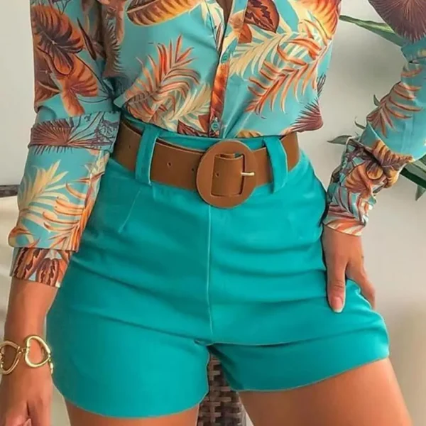 New Elegant High Waist Solid Slim Chic Hot Bottoms Shorts