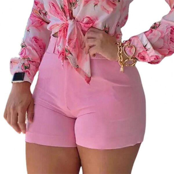 New Elegant High Waist Solid Slim Chic Hot Bottoms Pants - Image 18