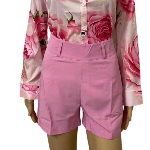 New Elegant High Waist Solid Slim Chic Hot Bottoms Shorts - Image 24
