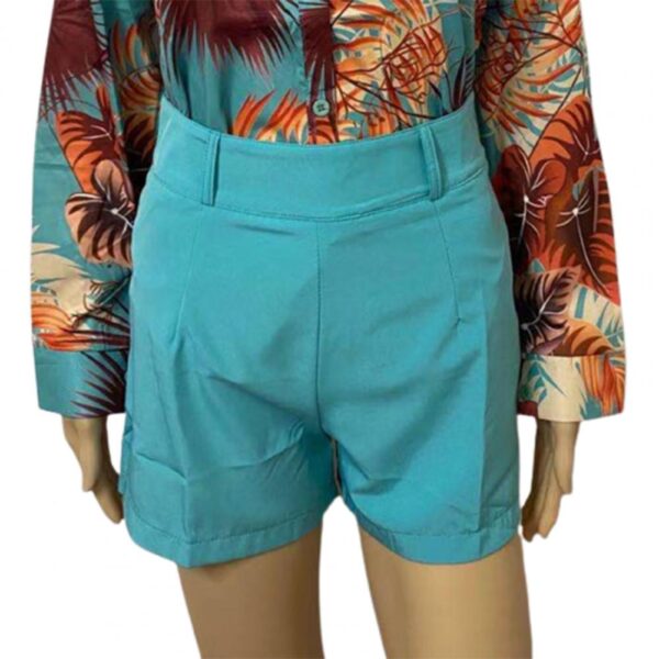 New Elegant High Waist Solid Slim Chic Hot Bottoms Shorts - Image 27