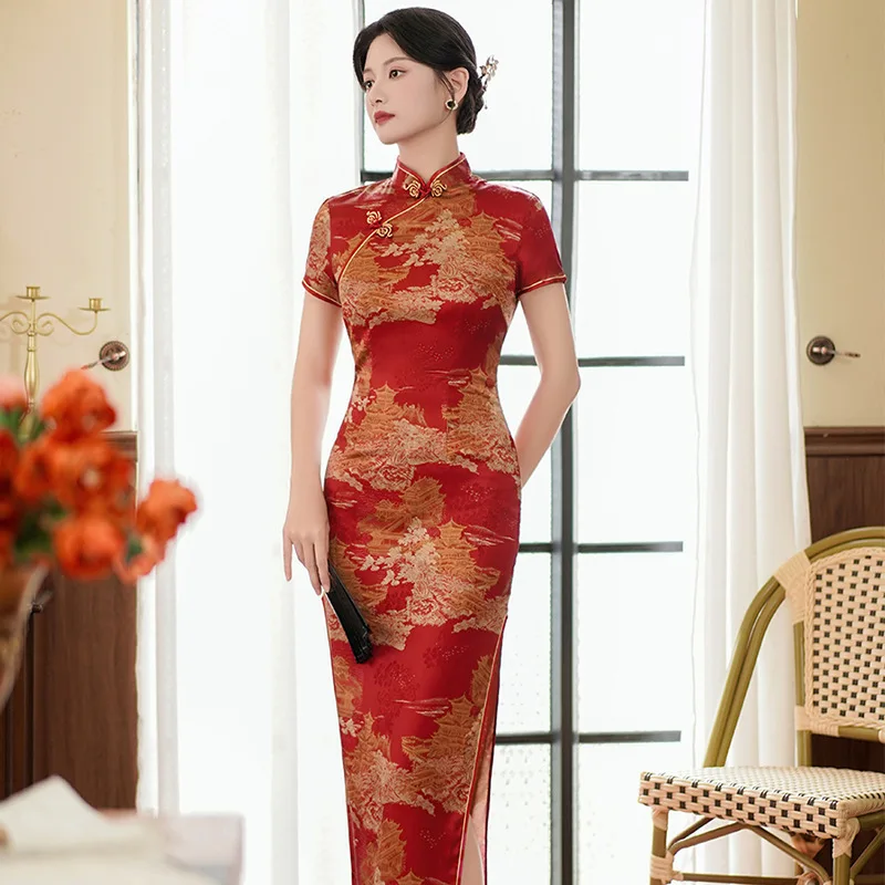 Fashion Clothes Party Vintage Casual Summer Elegant Traditional Chinese Clothing Cheongsams Chinese Dress Qipao Ethnic Style - Image 32
