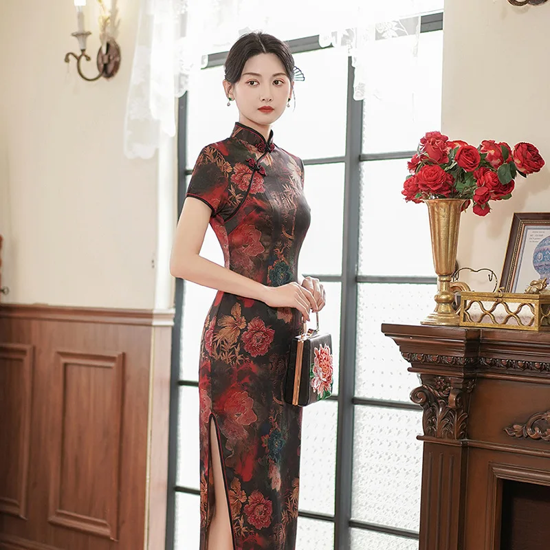 Fashion Clothes Party Vintage Casual Summer Elegant Traditional Chinese Clothing Cheongsams Chinese Dress Qipao Ethnic Style - Image 36