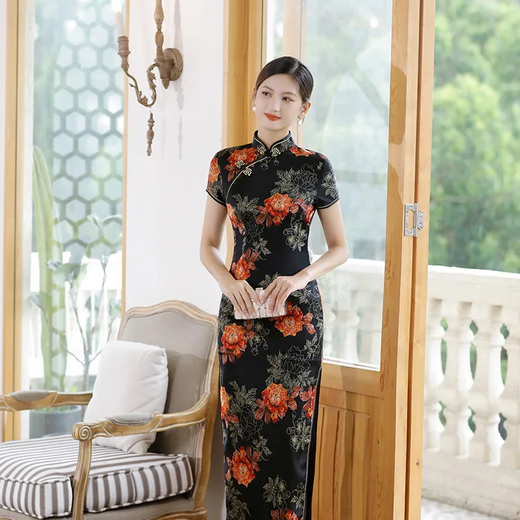 Fashion Clothes Party Vintage Casual Summer Elegant Traditional Chinese Clothing Cheongsams Chinese Dress Qipao Ethnic Style - Image 26