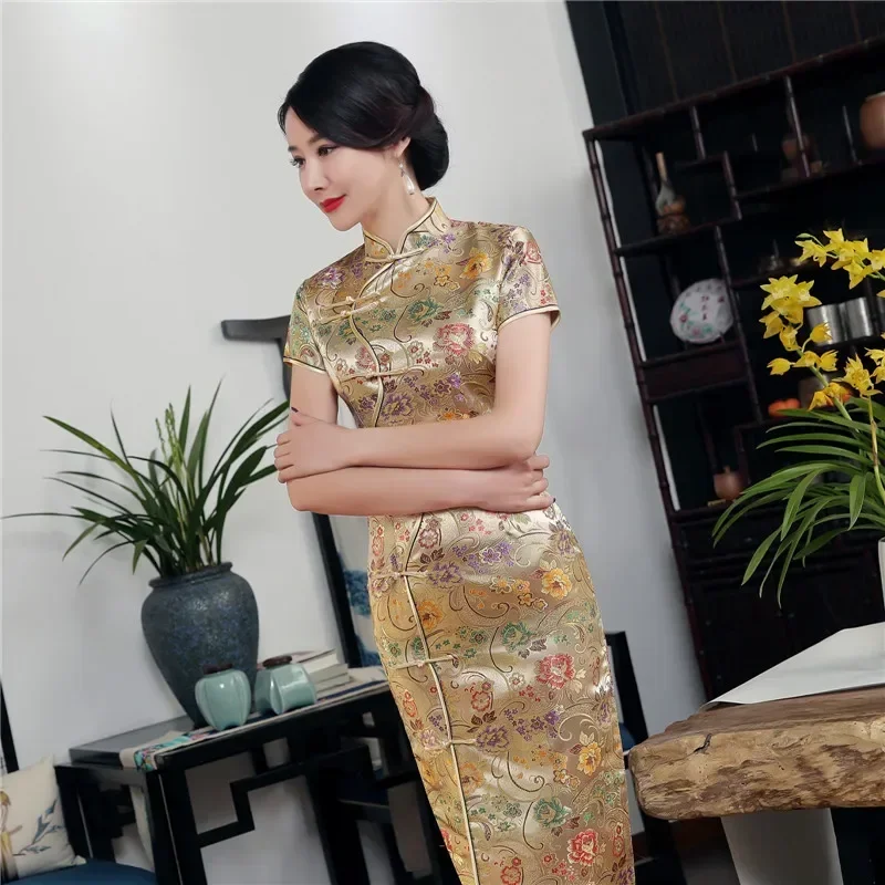 Fashion Clothes Party Vintage Casual Summer Elegant Traditional Chinese Clothing Cheongsams Chinese Dress Qipao Ethnic Style - Image 9