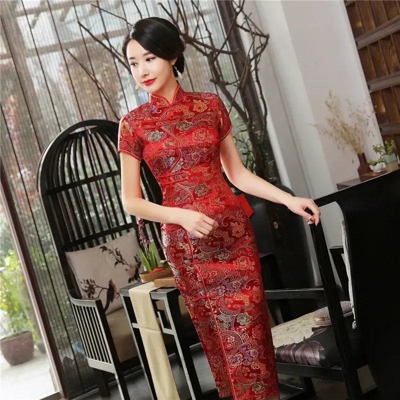 Fashion Clothes Party Vintage Casual Summer Elegant Traditional Chinese Clothing Cheongsams Chinese Dress Qipao Ethnic Style - Image 21